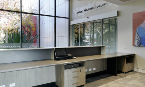 OMNI Building Group - Commercial Builders Newcastle & Dubbo Dubbo Gallery Reception Desk Internal