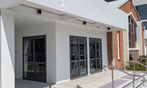 Omni Building commercial project Charlestown Presbyterian Church