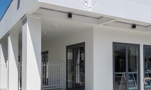 Omni Building commercial project Charlestown Presbyterian Church