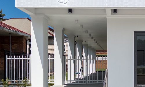 Omni Building commercial project Charlestown Presbyterian Church