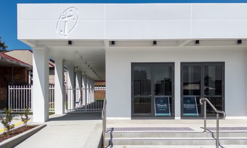 Omni Building commercial project Charlestown Presbyterian Church