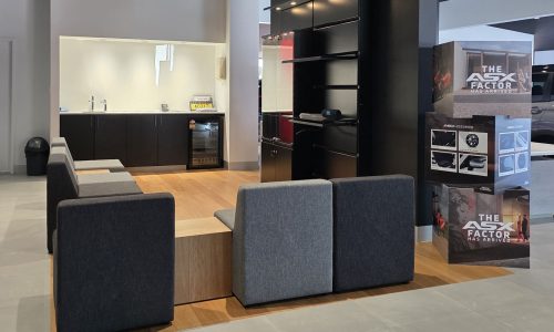 Omni Building Mitsubishi Showroom Inside