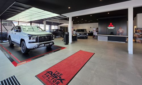 Omni Building Mitsubishi Showroom Inside