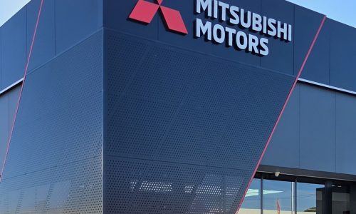 Omni Building Mitsubishi Showroom Inside